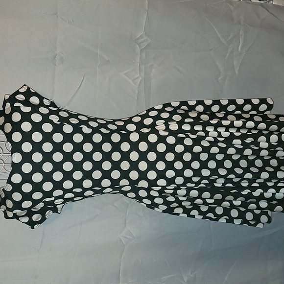 Rare Blackmilk Mono Dot Evil Cheerleader dress M - Picture 2 of 3